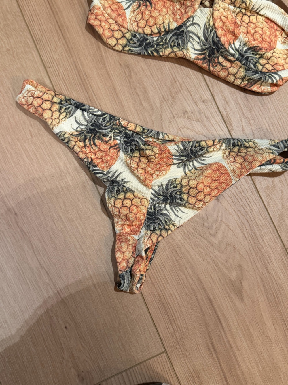 Boys & arrows pineapple bikini Set - Orange, green & White - Picture 2 of 5